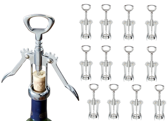 50-Pack Stainless Steel Wine Opener Bottle Opener Corkscrew